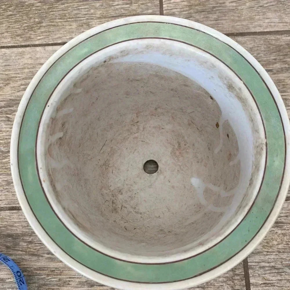 Vintage 1980s Cottagecore Small Houseplant Pot Planter - Picture 7 of 8